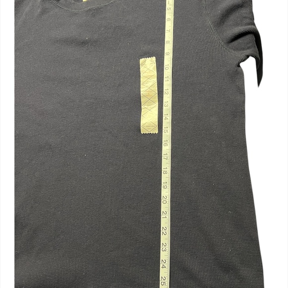 St John's Bay NWT Thermal Henley Navy Blue Mens XL - Picture 2 of 4